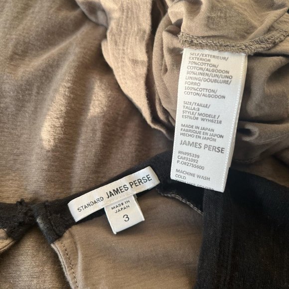 Minimalist James Perse Baseball Dress - Picture 4 of 4